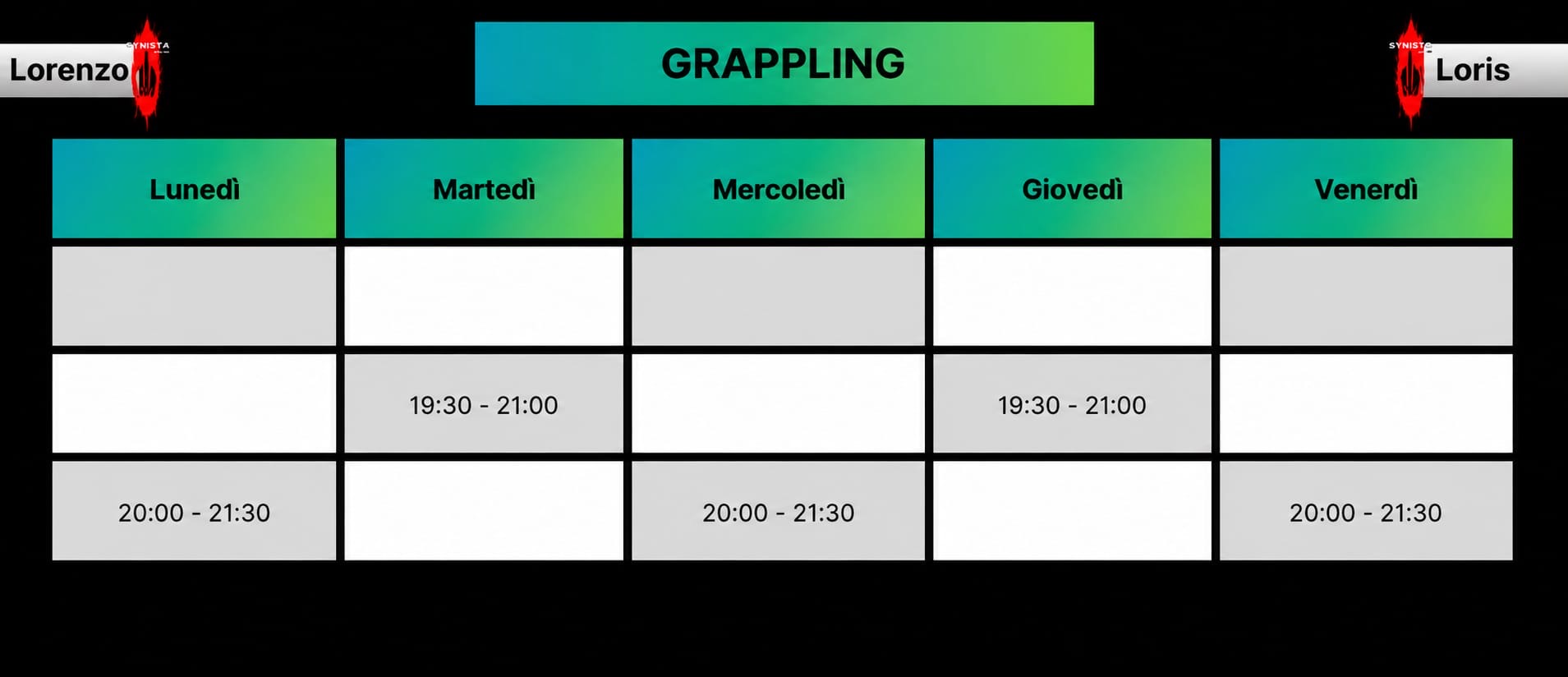 Orari Grappling
