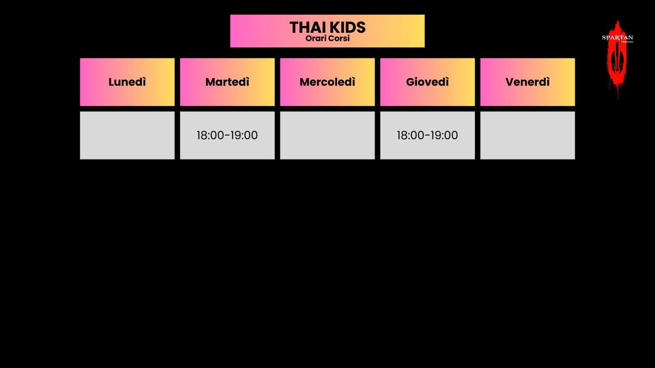Orari Thai Kids